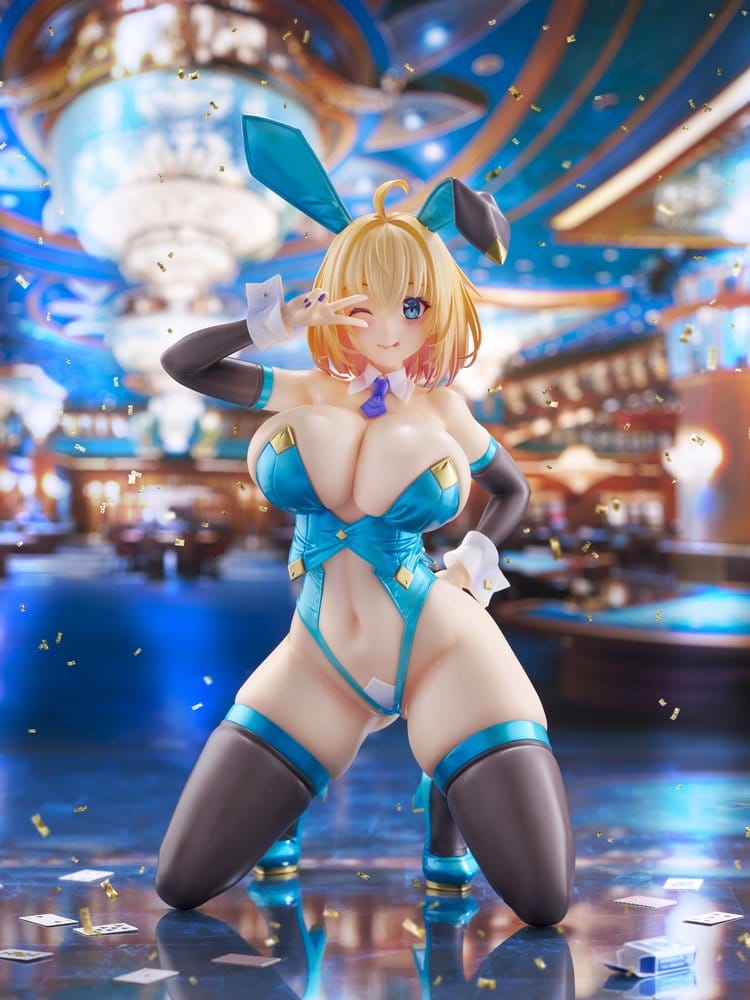 Original Character Figura PVC 1/6 KoiKoi -Sakura- Sophia F. Shirring Blue Bunny Ver. 20 cm