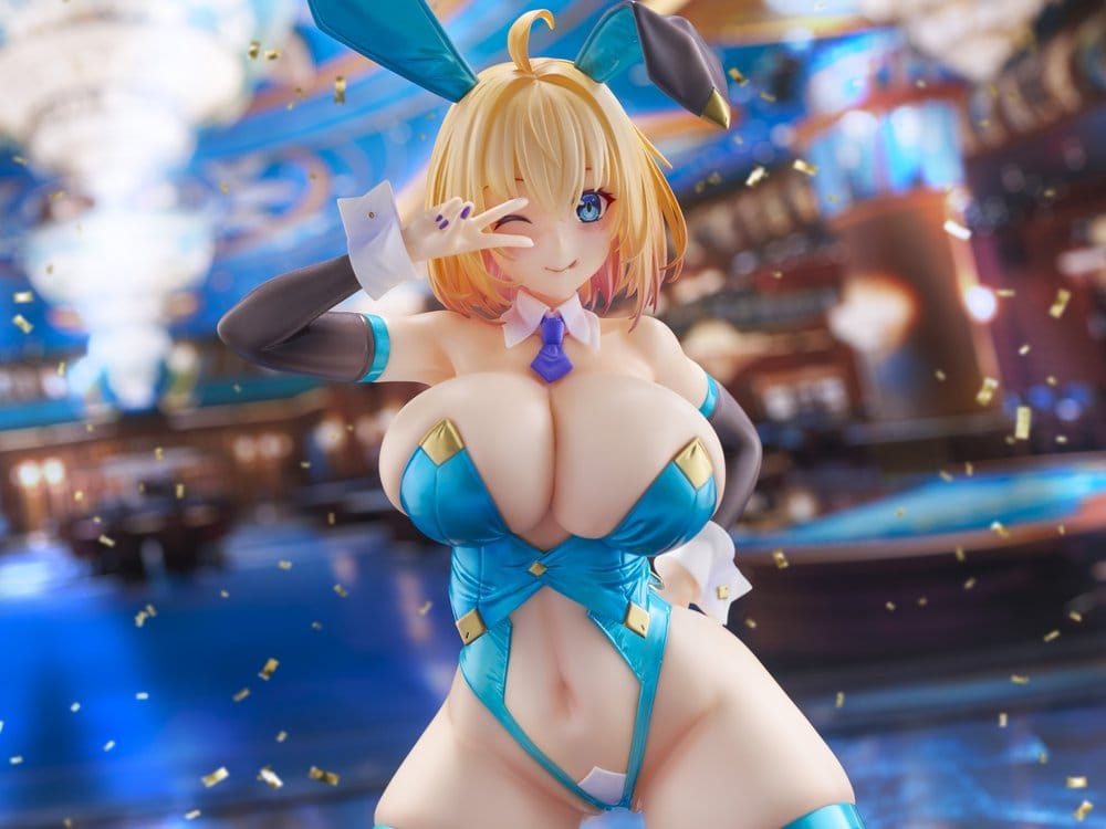 Original Character Figura PVC 1/6 KoiKoi -Sakura- Sophia F. Shirring Blue Bunny Ver. 20 cm