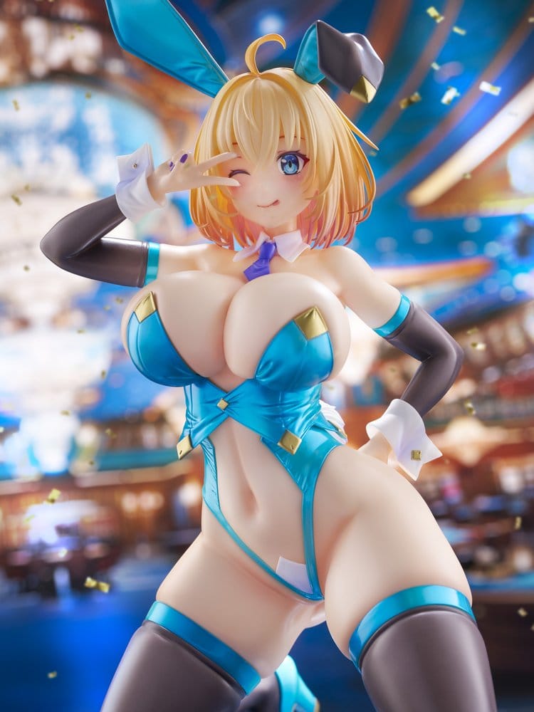 Original Character Figura PVC 1/6 KoiKoi -Sakura- Sophia F. Shirring Blue Bunny Ver. 20 cm