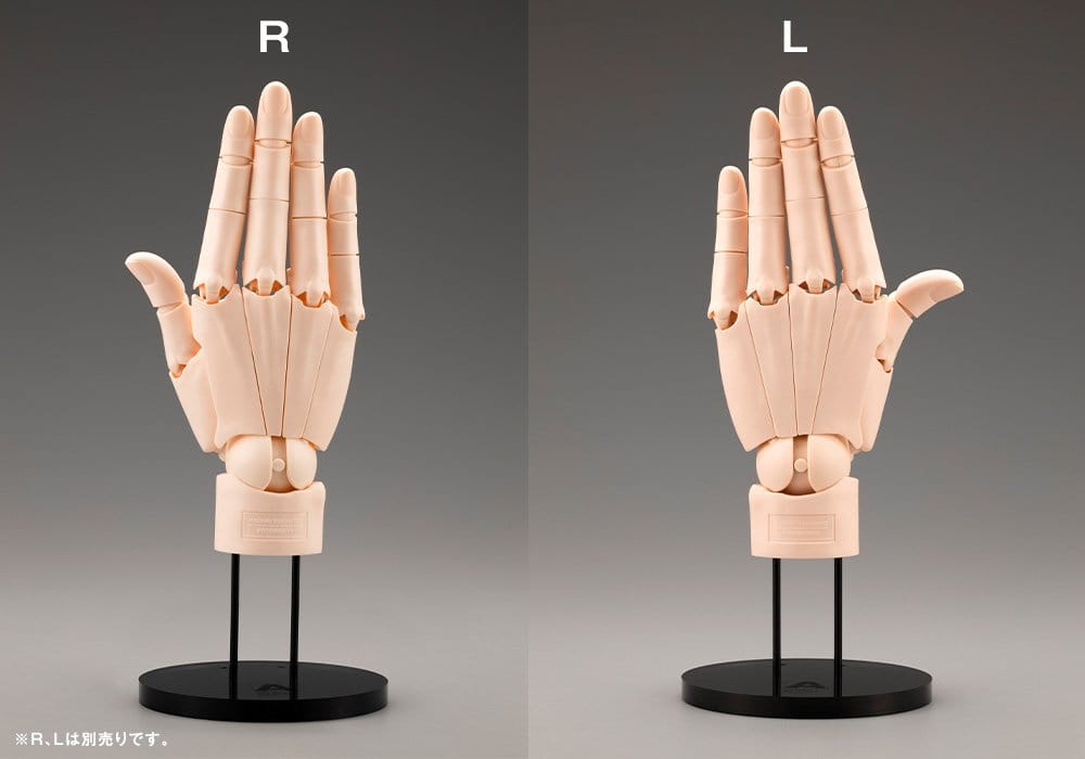 Takahiro Kagami Artist Support Item Hand PVC 1/1 Model/R Pale Orange 21 cm - Z POP Toys