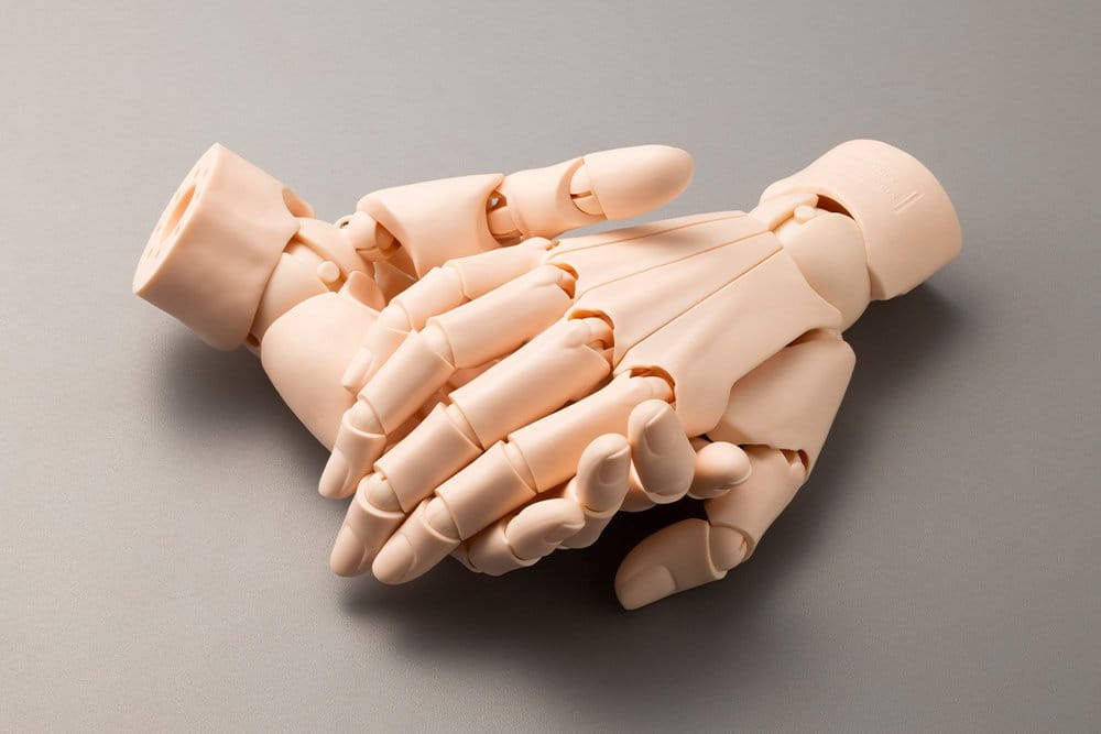 Takahiro Kagami Artist Support Item Hand PVC 1/1 Model/R Pale Orange 21 cm - Z POP Toys