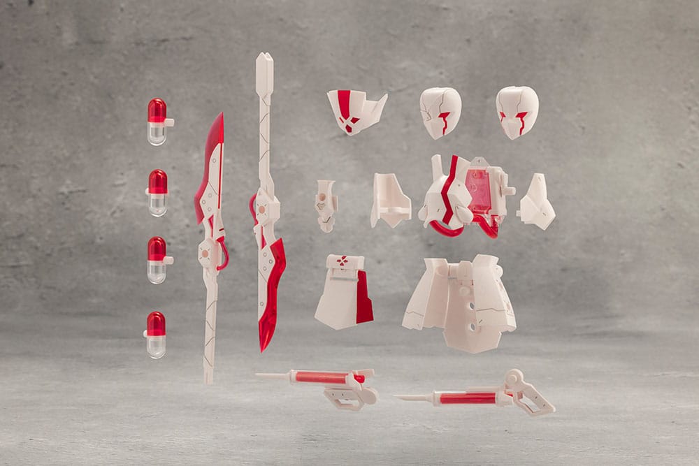 Unlimited Universe Megalomaria Maqueta Plastic Model Kit Metamorphose Unit Exarmor White Nurse 16 cm - Z POP Toys