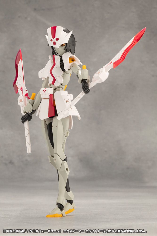 Unlimited Universe Megalomaria Maqueta Plastic Model Kit Metamorphose Unit Exarmor White Nurse 16 cm - Z POP Toys