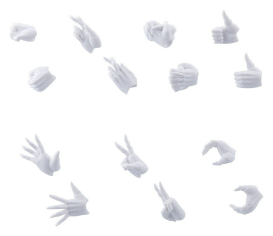 Megalomaria Unlimited Universe Accesorios Ex Hand Unit Female Type A WHITE Ver.