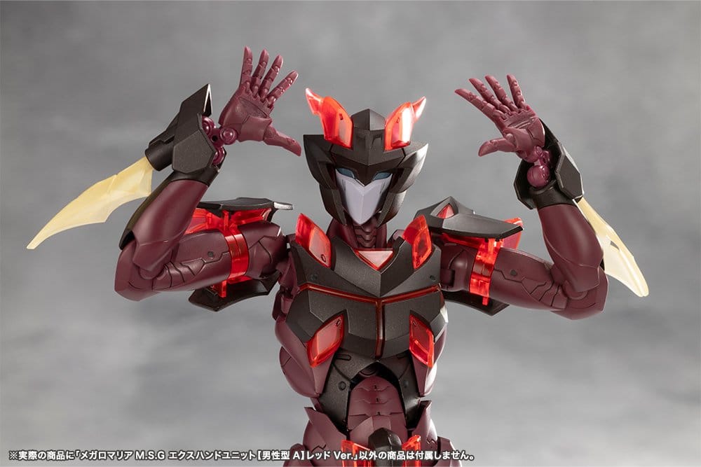 Megalomaria Unlimited Universe Accesorios Ex Hand Unit Male Type A Red Ver.