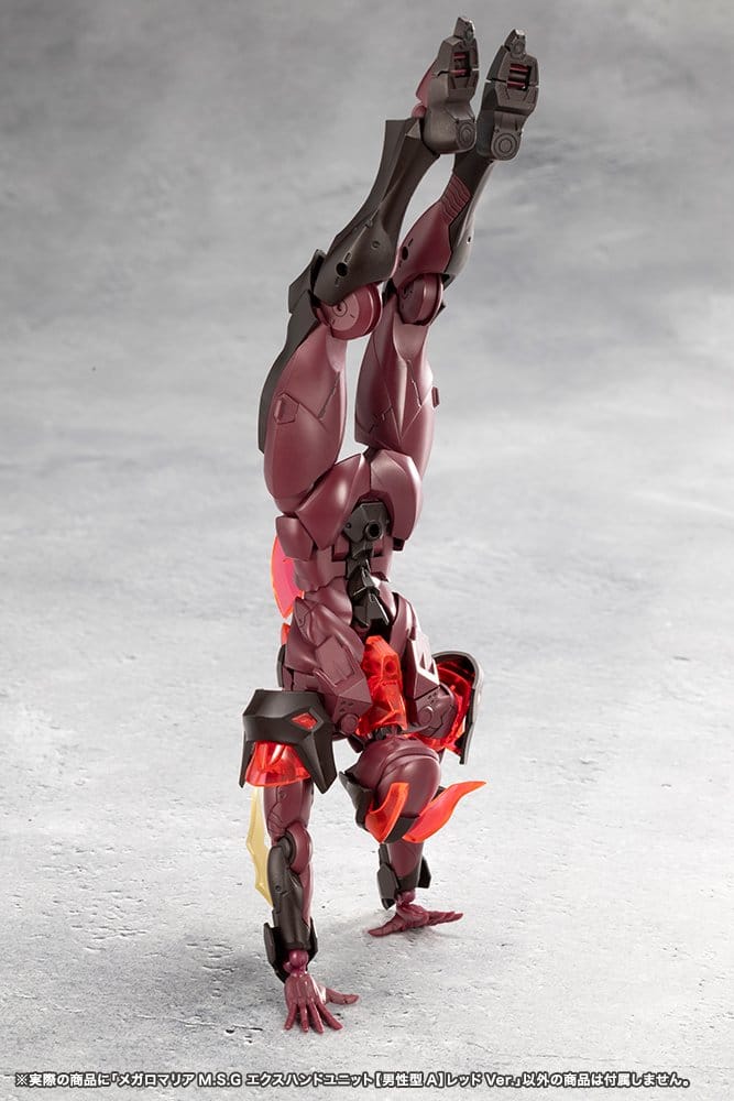 Megalomaria Unlimited Universe Accesorios Ex Hand Unit Male Type A Red Ver.