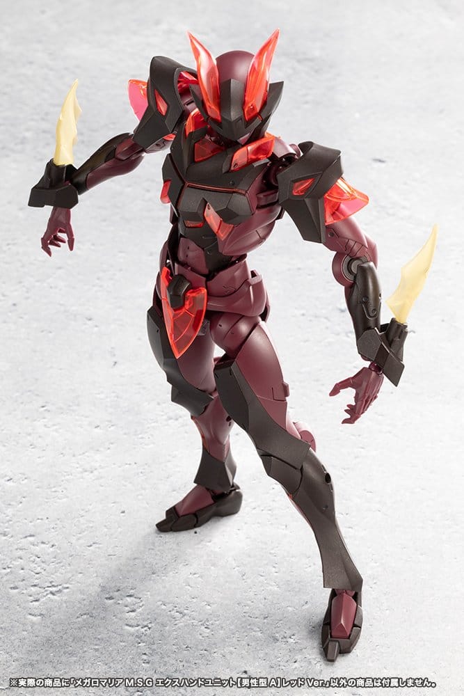 Megalomaria Unlimited Universe Accesorios Ex Hand Unit Male Type A Red Ver.