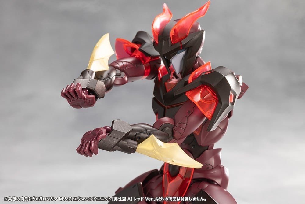 Megalomaria Unlimited Universe Accesorios Ex Hand Unit Male Type A Red Ver.