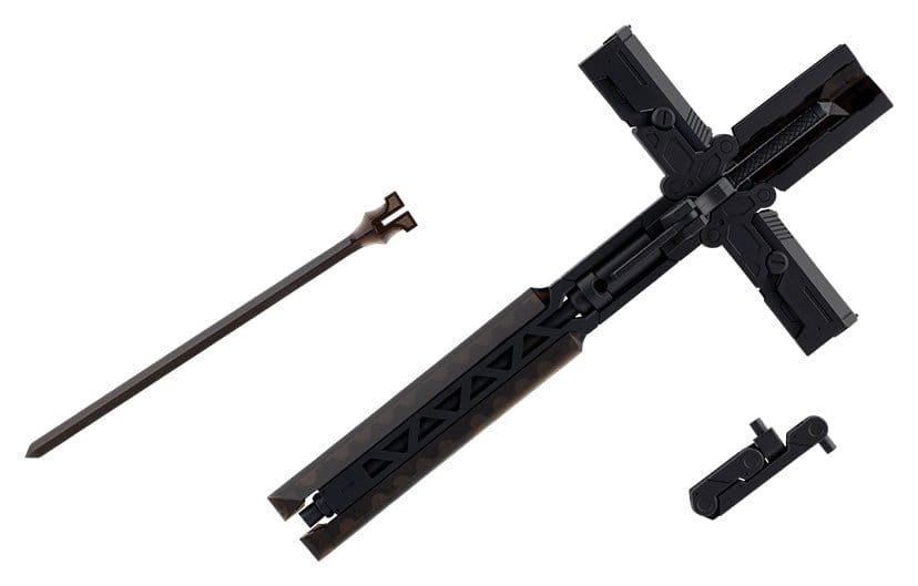 Megalomaria Unlimited Universe Maqueta Plastic Model Kit Accesorios Metamorphose Unit Grave Arms 2 Black Ver.