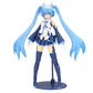 Frame Arms Girl x Hatsune Miku Maqueta Plastic Model Kit Frame Music Girl Snow Miku Another Color Ver. 15 cm - Z POP Toys