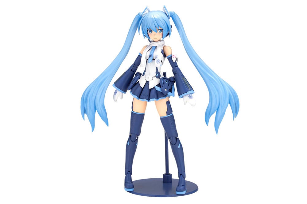 Frame Arms Girl x Hatsune Miku Maqueta Plastic Model Kit Frame Music Girl Snow Miku Another Color Ver. 15 cm - Z POP Toys