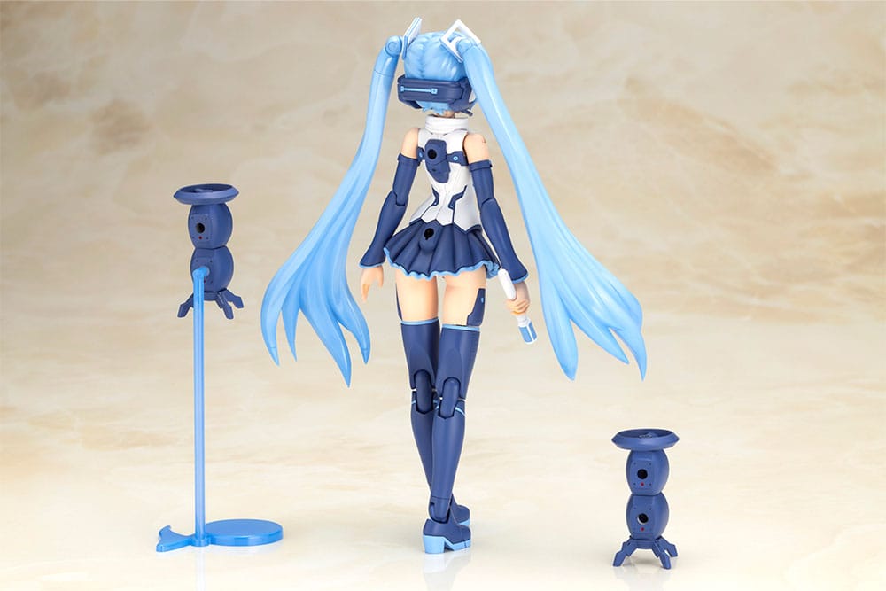 Frame Arms Girl x Hatsune Miku Maqueta Plastic Model Kit Frame Music Girl Snow Miku Another Color Ver. 15 cm - Z POP Toys