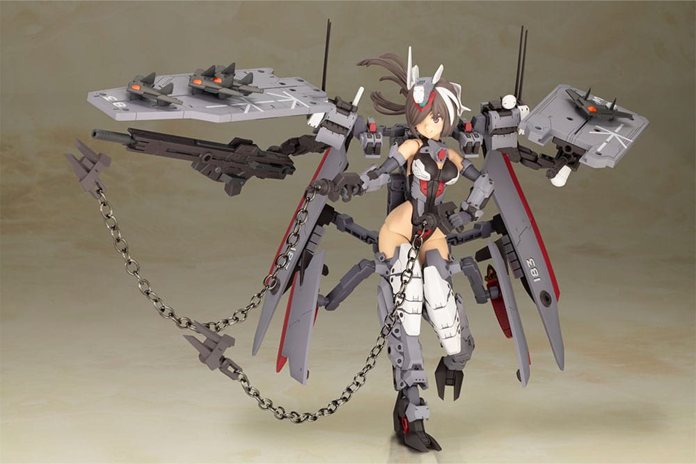 Frame Arms Girl Maqueta Plastic Model Kit Izumo Destroyer Ver. 17 cm