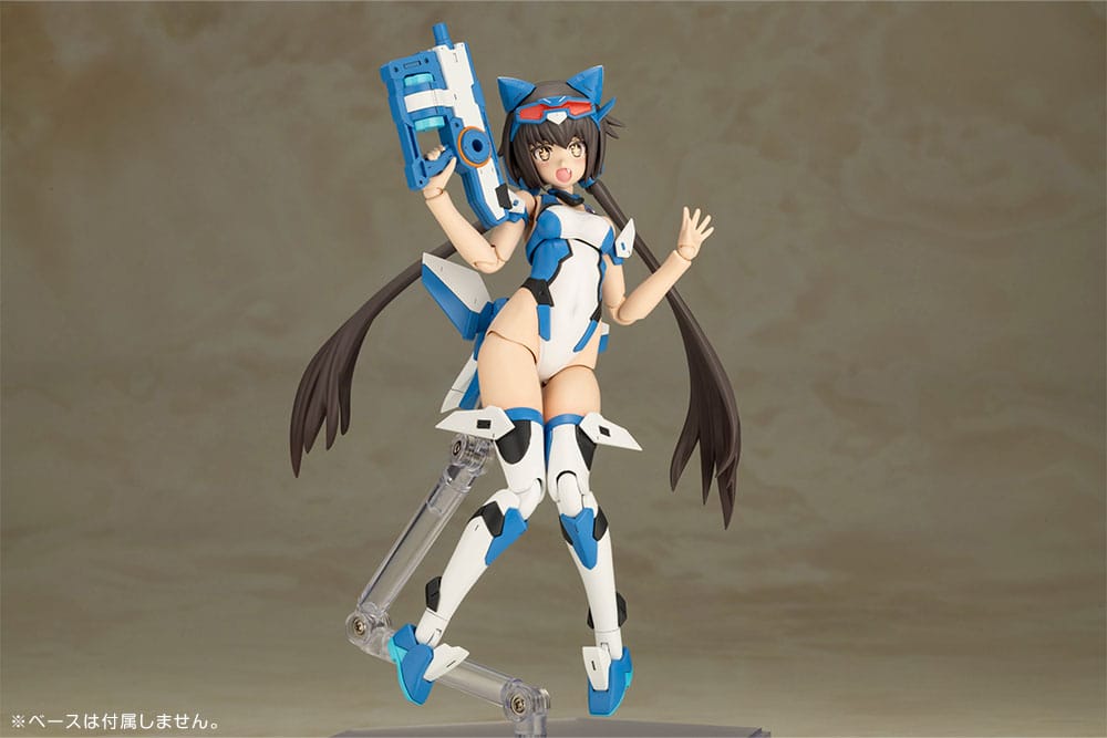 Frame Arms Girl Maqueta Plastic Model Kit Stylet Swimsuit Blue Impulse Color Ver. 16 cm - Z POP Toys