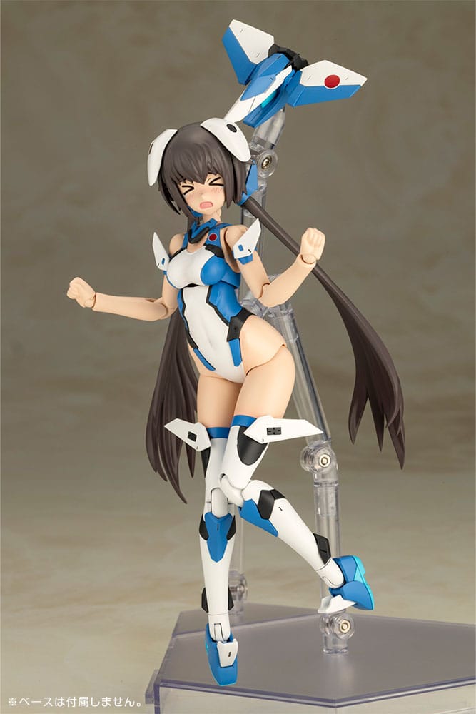 Frame Arms Girl Maqueta Plastic Model Kit Stylet Swimsuit Blue Impulse Color Ver. 16 cm - Z POP Toys