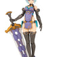 Frame Arms Girl Maqueta Plastic Model Kit Hresvelgr Qipao Ver. 17 cm