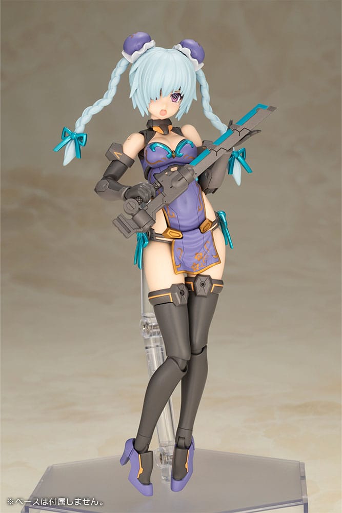 Frame Arms Girl Maqueta Plastic Model Kit Hresvelgr Qipao Ver. 17 cm