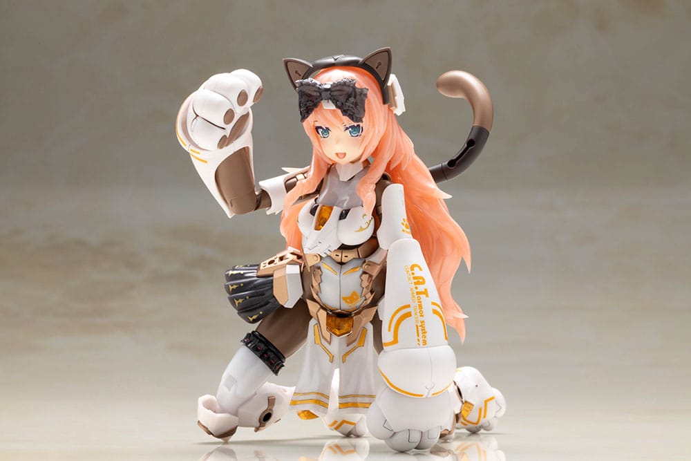 Frame Arms Girl Maqueta Plastic Model Kit Durga I Cat Armor Ver. Calico 16 cm - Z POP Toys