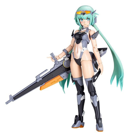 Frame Arms Girl Maqueta Plastic Model Kit Stylet Swimsuit Low Visibility Ver. 16 cm