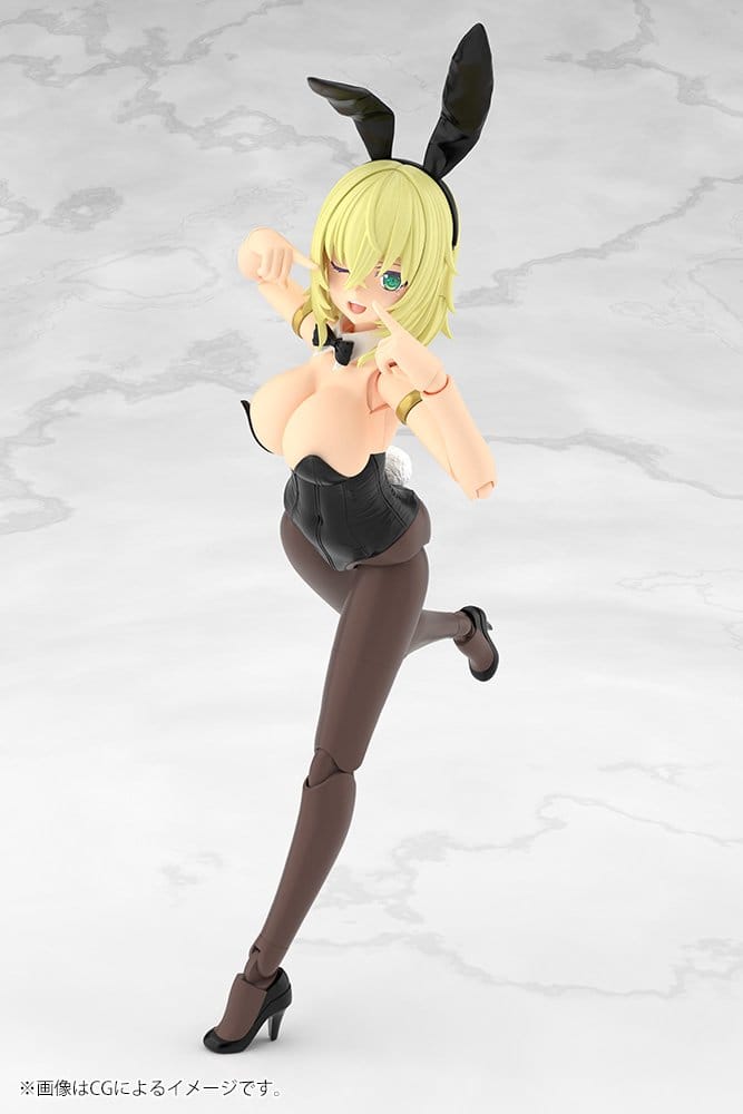 Frame Arms Girl Maqueta Plastic Model Kit Durga Bunny Style 18 cm