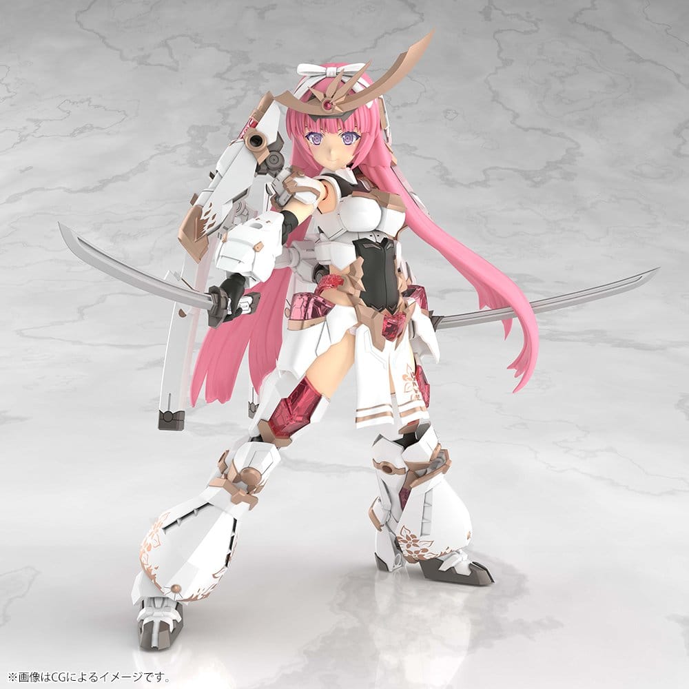 Frame Arms Girl Maqueta Plastic Model Kit Grand Scale Magatsuki Kikka 25 cm