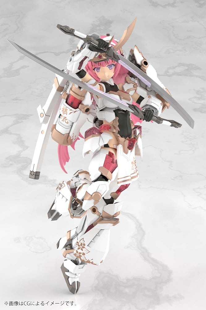 Frame Arms Girl Maqueta Plastic Model Kit Grand Scale Magatsuki Kikka 25 cm
