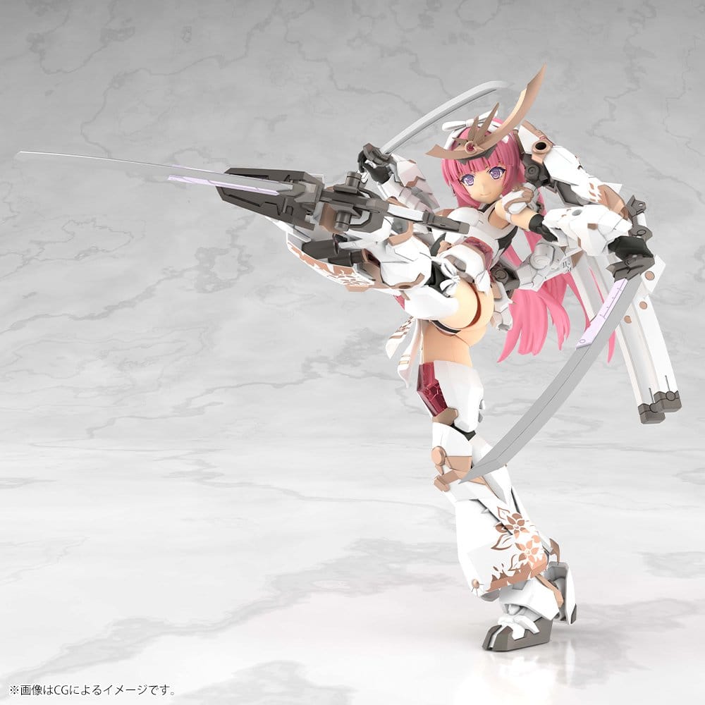Frame Arms Girl Maqueta Plastic Model Kit Grand Scale Magatsuki Kikka 25 cm
