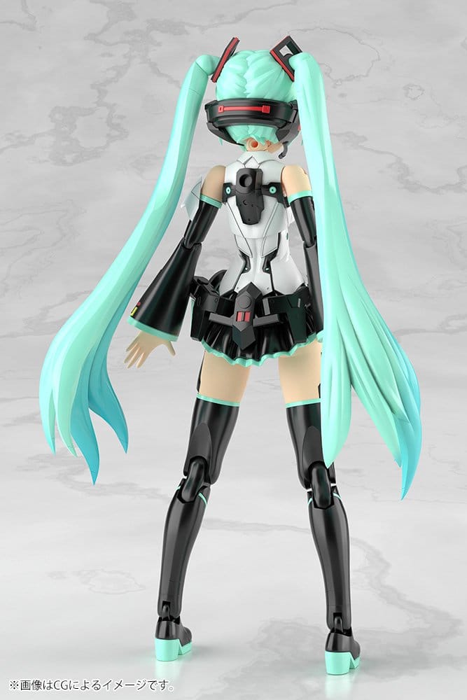 Frame Arms Girl Maqueta Plastic Model Kit Grande Scale Frame Music Girl Hatsune Miku 25 cm