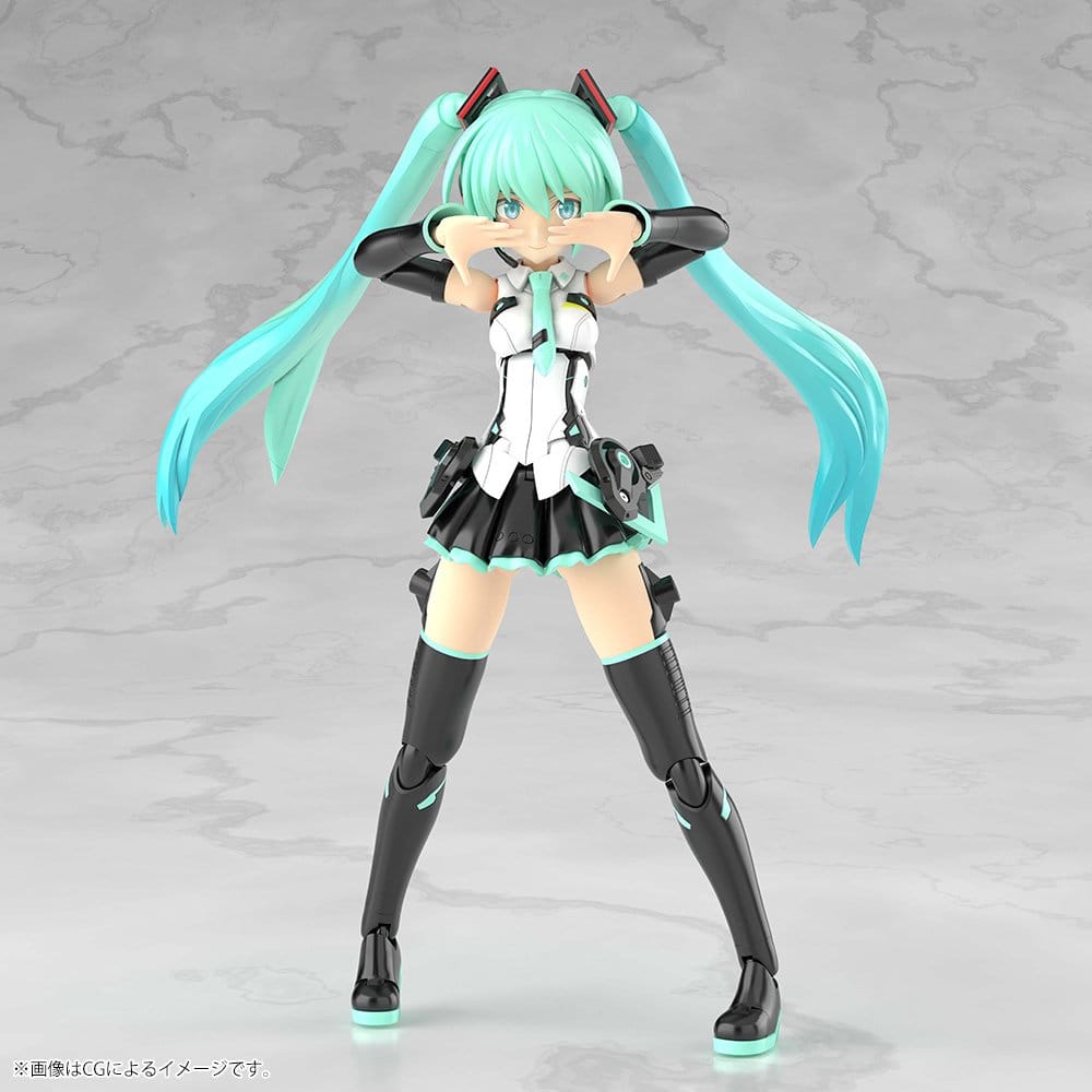 Frame Arms Girl Maqueta Plastic Model Kit Grande Scale Frame Music Girl Hatsune Miku 25 cm