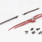 Kotobukiya M.S.G. Accesorios para Maquetas Plastic Model Kit Virtuous Style 15 Silhouette Sword Deep Red Ver. 14 cm