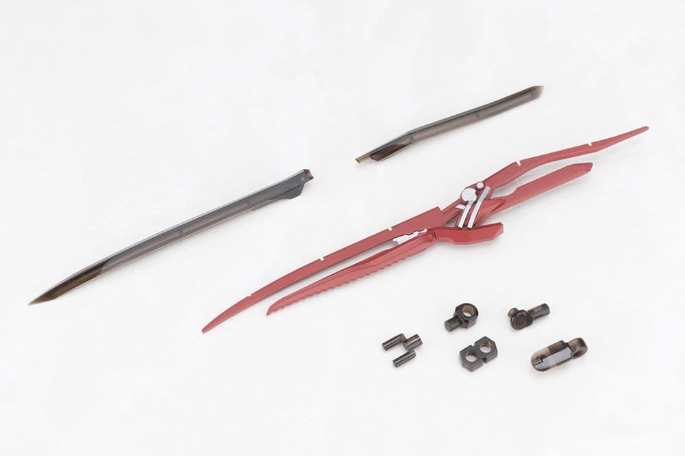 Kotobukiya M.S.G. Accesorios para Maquetas Plastic Model Kit Virtuous Style 15 Silhouette Sword Deep Red Ver. 14 cm