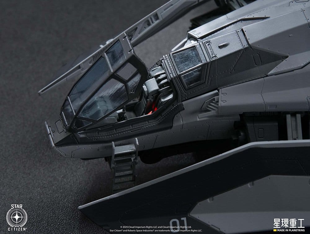 Star Citizen Maqueta Pre-assembled Plastic Model Kit 1/100 Anvil F8C Lightning Pre-Assembled Finished Model Ver. 25 cm