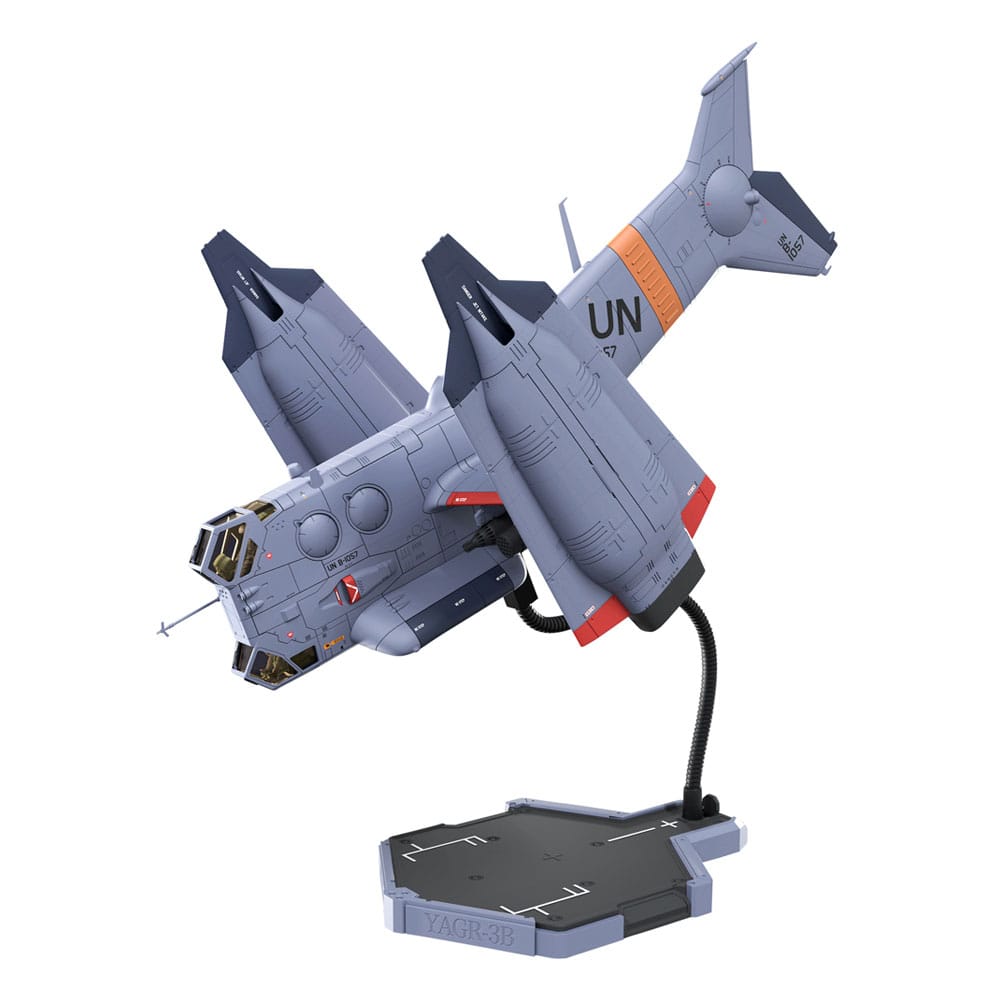 Evangelion: 3.0 You can (not) redo Maqueta Plastic Model Kit 1/72 YAGR-3B UNAF Close Air Support VTOL Aircraft 14 cm - Z POP Toys