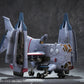 Evangelion: 3.0 You can (not) redo Maqueta Plastic Model Kit 1/72 YAGR-3B UNAF Close Air Support VTOL Aircraft Pre-painted Finished Model Ver. 14 cm - Z POP Toys