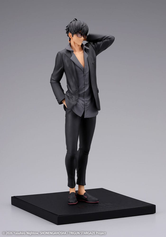 Trigun Stampede Estatua Oshi Works PVC 1/8 Nicholas D. Wolfwood 22 cm - Z POP Toys