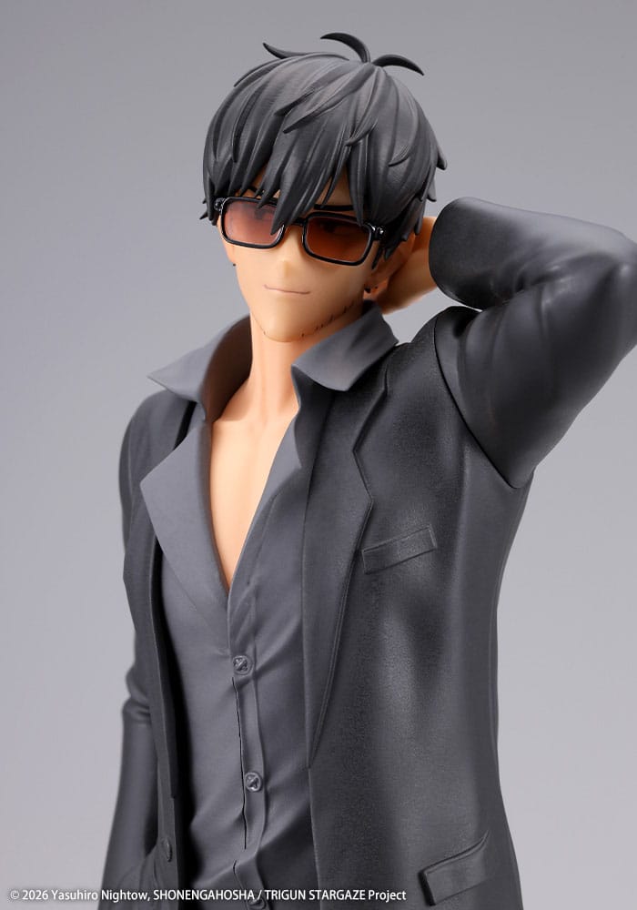 Trigun Stampede Estatua Oshi Works PVC 1/8 Nicholas D. Wolfwood 22 cm - Z POP Toys