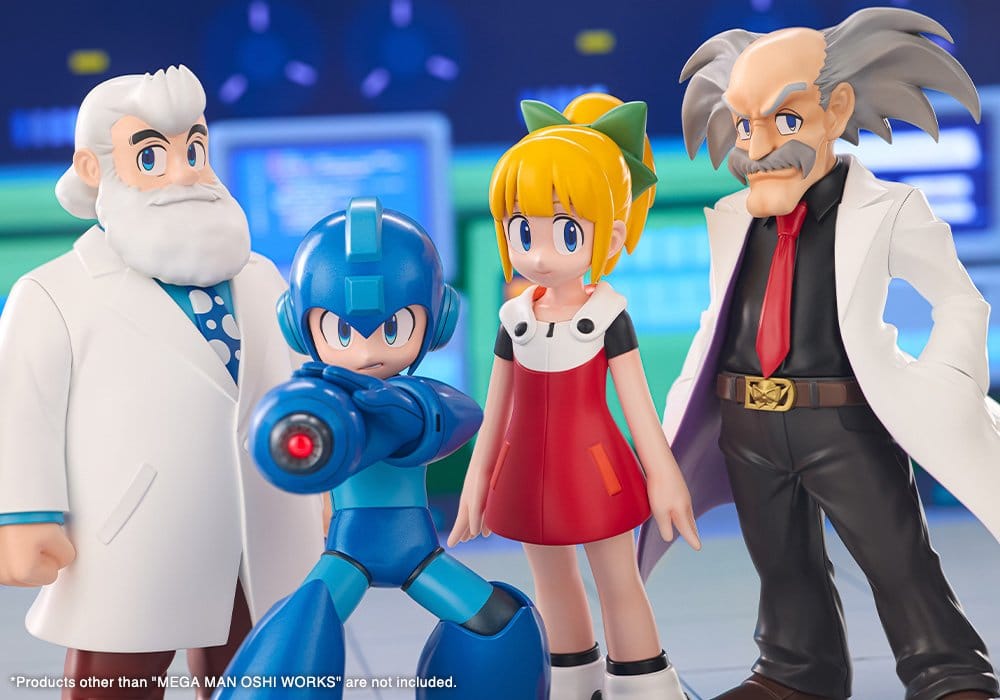 Mega Man Figura PVC Oshi Works Mega Man 18 cm