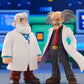 Mega Man Pack de 2 Figuras PVC Oshi Works Dr. Wily &amp; Dr. Light