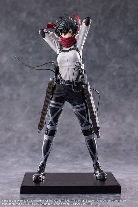 Attack on Titan: The Final Season Figura PVC Oshi Works Mikasa Ackerman The Final Season Ver. 25 cm