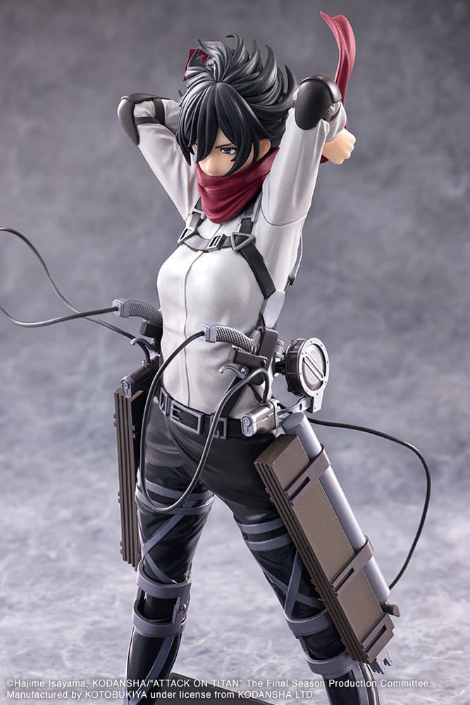 Attack on Titan: The Final Season Figura PVC Oshi Works Mikasa Ackerman The Final Season Ver. 25 cm