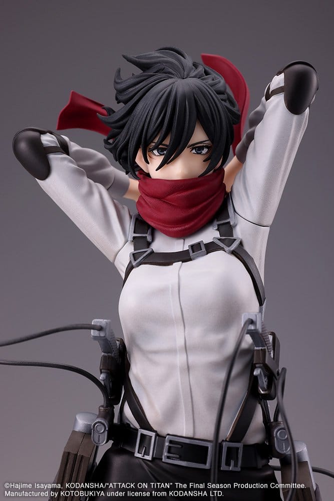 Attack on Titan: The Final Season Figura PVC Oshi Works Mikasa Ackerman The Final Season Ver. 25 cm