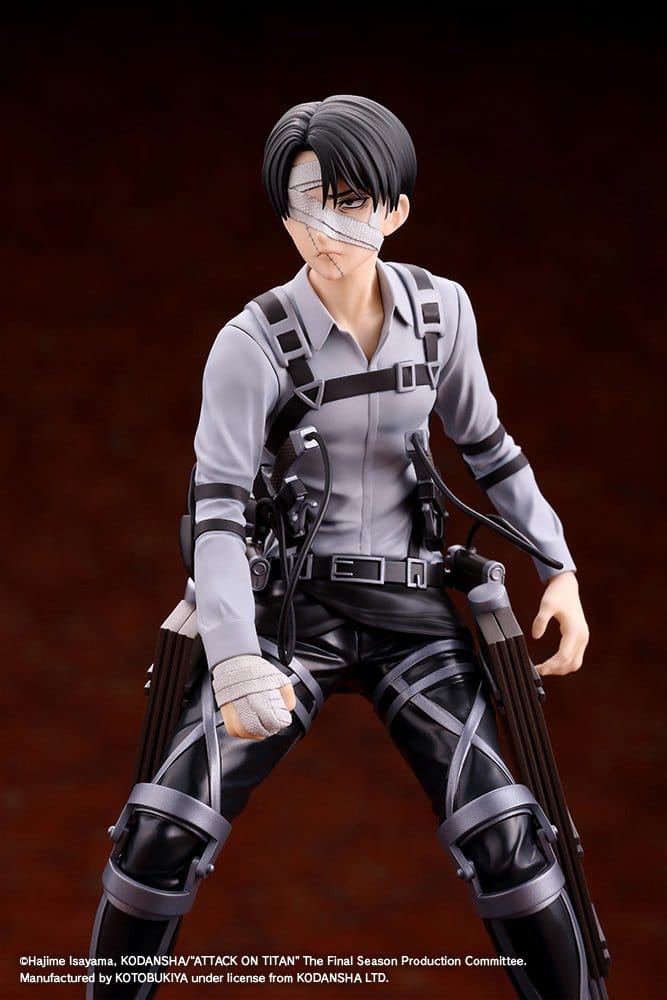 Attack on Titan: The Final Season Figura PVC Oshi Works Levi Ackerman The Final Season Ver. 20 cm