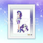 My Little Pony Litografia Chara Fine Graph Bishoujo Rarity 43 cm