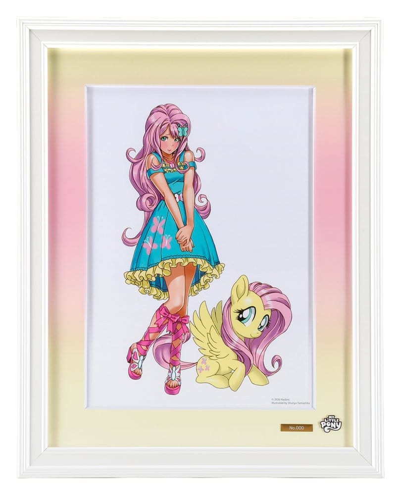 My Little Pony Litografia Chara Fine Graph Bishoujo Fluttershy 43 cm