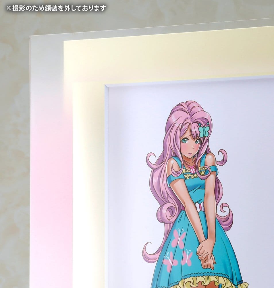 My Little Pony Litografia Chara Fine Graph Bishoujo Fluttershy 43 cm