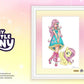 My Little Pony Litografia Chara Fine Graph Bishoujo Fluttershy 43 cm