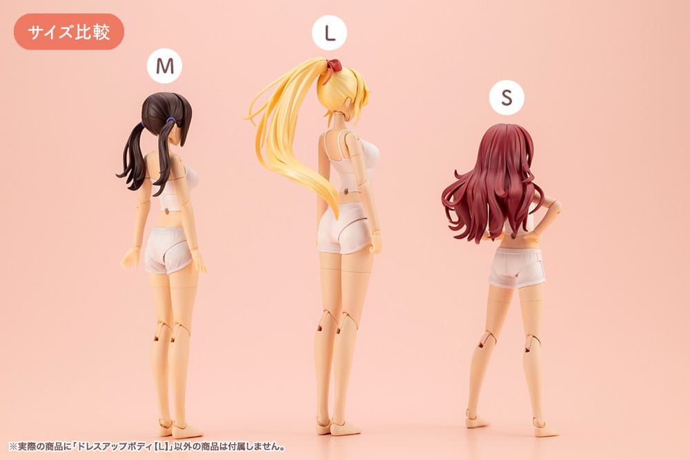 Sousai Shojo Teien Accesorios para las Figuras 1/10 Dress Up Body Size L - Z POP Toys