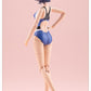 Sousaishojoteien Maqueta Plastic Model Kit 1/10 Rui Saotome Touou High School Competitive Swimsuit 16 cm