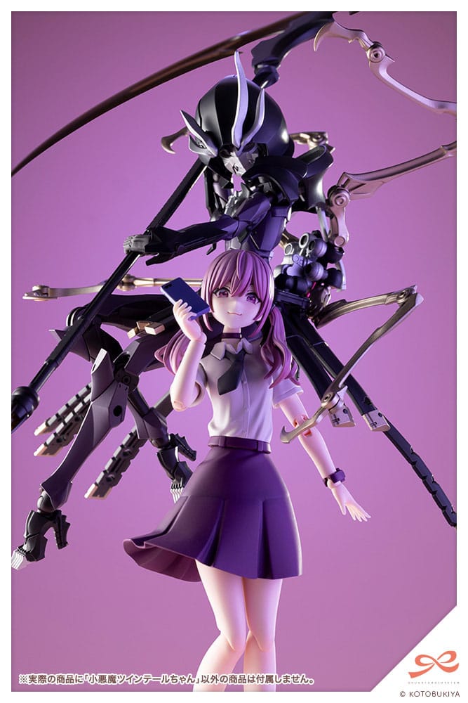 Sousai Shojo Teien Plastic Model Kit 1/10 Little Devil Twin Tails 15 cm - Z POP Toys