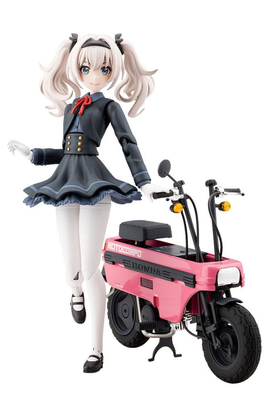 Sousai Shojo Teien Plastic Model Kit 1/10 Emma Koishikawa Nocturne with Honda AB12 Motocompo 14 cm - Z POP Toys